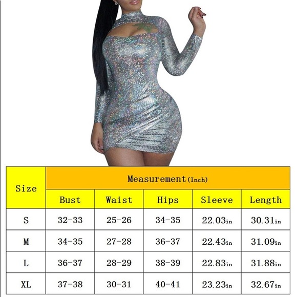 Metallic Party Dress - Picture 4 of 4